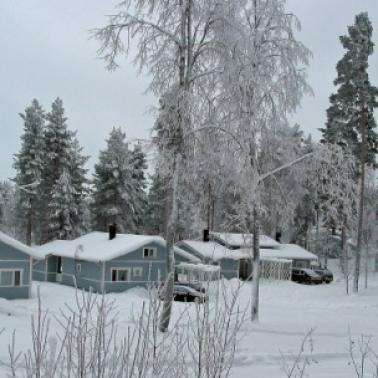 Зима в Финляндии